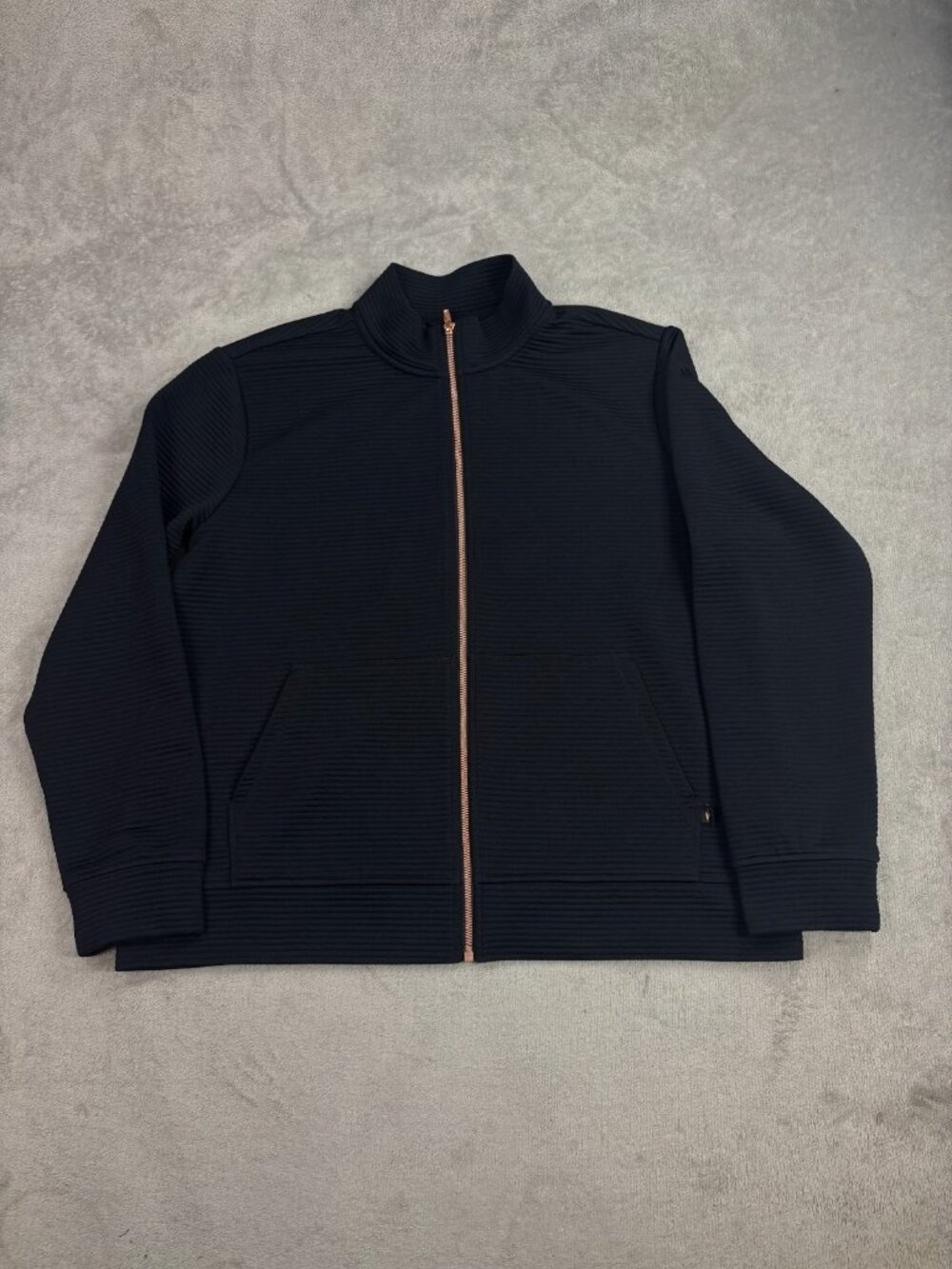 Skechers The Hoodless Hoodies Gowalk Everywhere Jacket Womens XL Black Full Zip